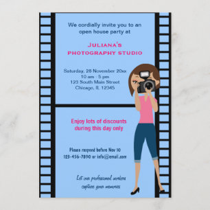 Convites Celebração do Photoshop Studio