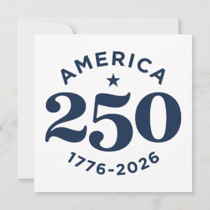 Convites Celebração dos 250 Anos de Liberdade da América Mi