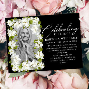 Convites Celebração Floral Mínima da Vida