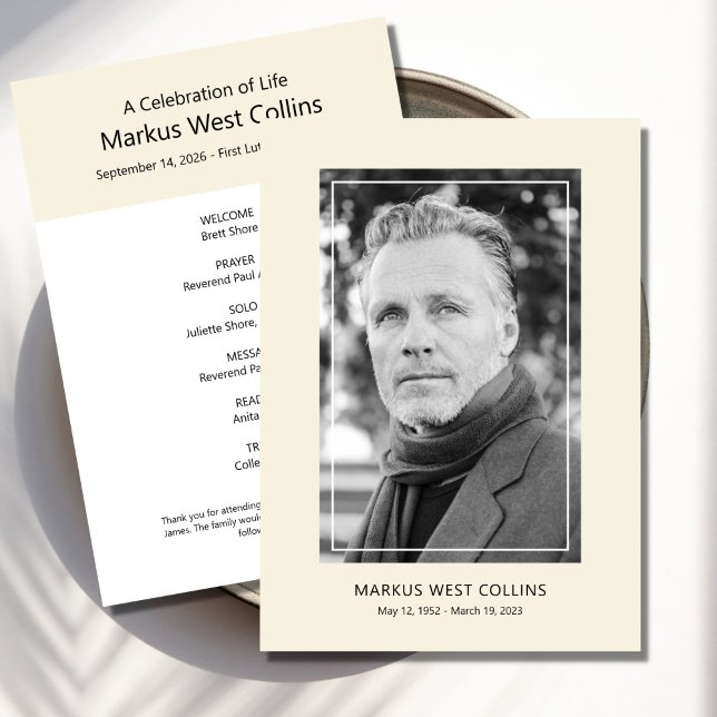 Convites Celebração Imprimível de Foto de Cheio de Vida (Criador carregado)