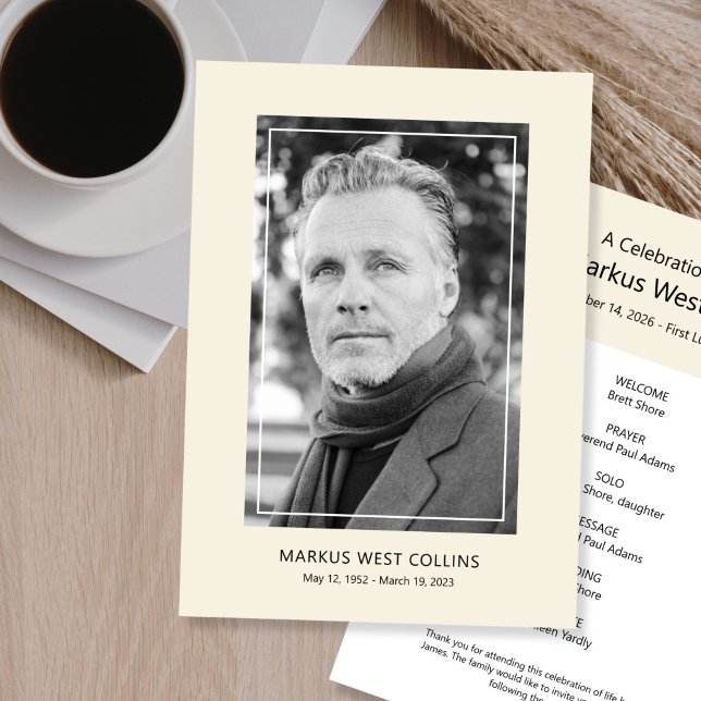 Convites Celebração Imprimível de Foto de Cheio de Vida (Criador carregado)