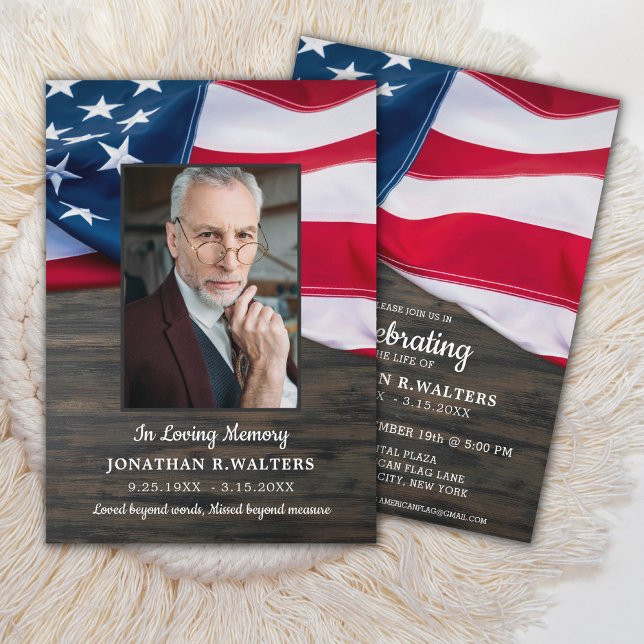 Convites Celebração Militar Americana De Veteranos De Bande (Criador carregado)