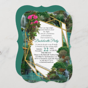 Convites Celebração no lago da fantasia mágica