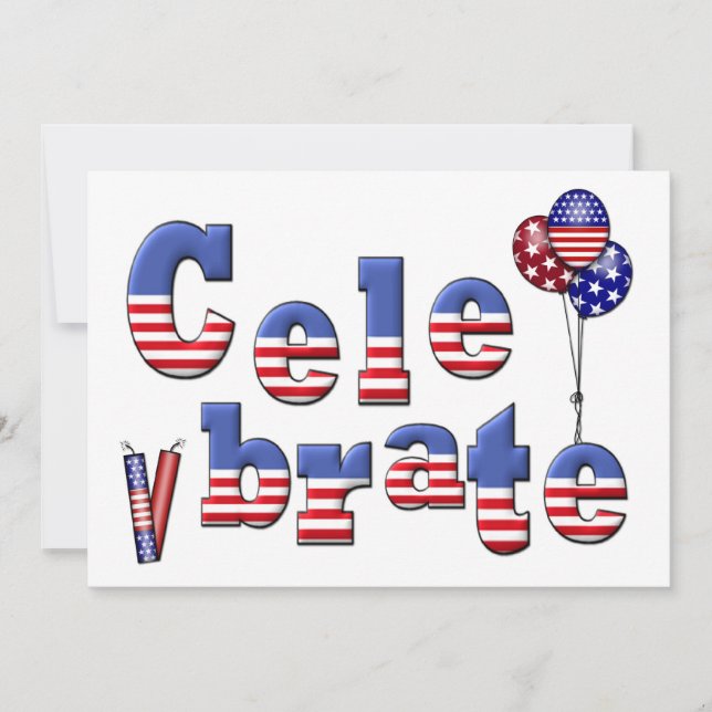 Convites Celebração Patriótica (Frente)