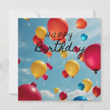 Celebrações do Céu: Um Burst de Desejos de Anivers