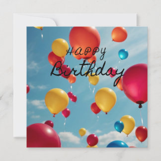 Convites Celebrações do Céu: Um Burst de Desejos de Anivers