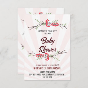 Convites Celebrando a chegada do seu pequeno milagre!