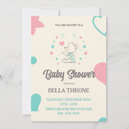 Convites Celebrando a Chegada do Seu Pequeno Milagre!