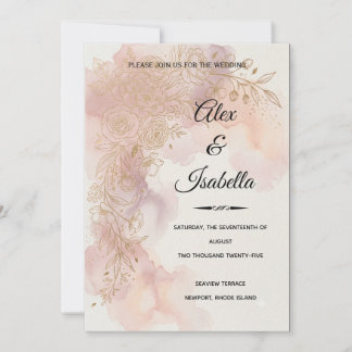 Convites Celebrando o Amor — Alex & Isabella
