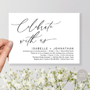 Convites Celebrar conosco, Partido Janto Romântico de Casam