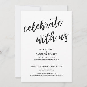 Convites "Celebrar conosco" Personalizado para Ella