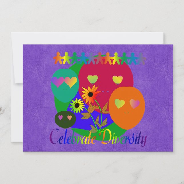 Convites Celebrar Diversidade (Frente)