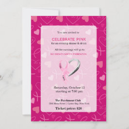 Convites Celebrar evento rosa