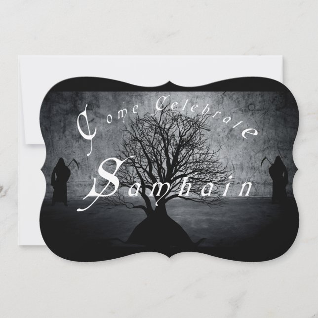 Convites Celebrar Samhain (Frente)