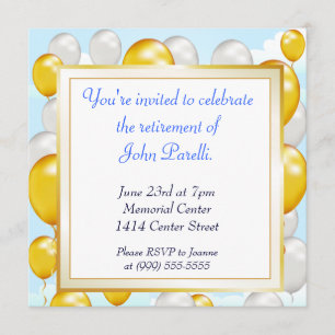 Convites Celebrar uma Baixa