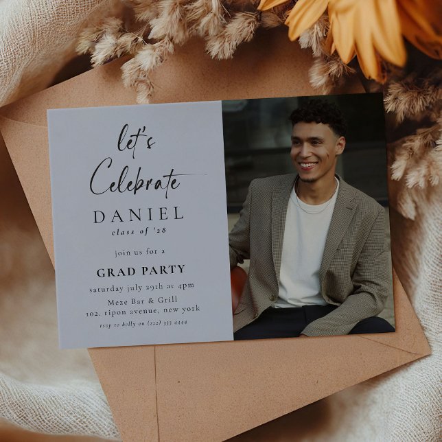 Convites Celebrar vamos! Formando de Fotografias de Script  (Criador carregado)