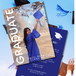Convites Celebrate the Graduation Party Invitation