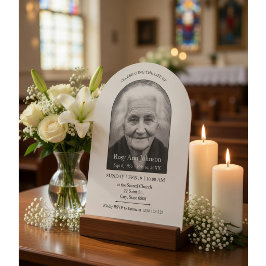 Convites Celebration of Life Memorial Funeral Invitation