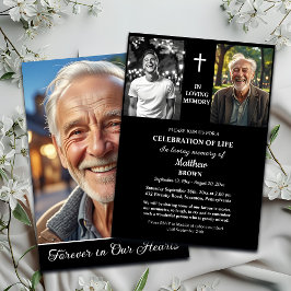 Convites Celebration Of Life Then And Now 3 Photos Funeral