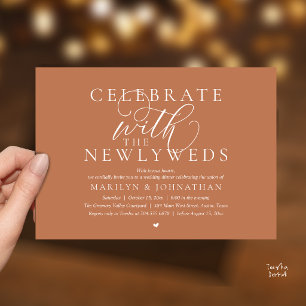 Convites Celebre com os noivos, Melhor Jantar de Casamento