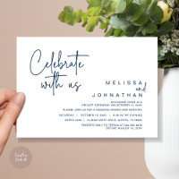 Celebre conosco, Jantar de Casamento Íntimo