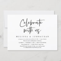 Celebre conosco, Jantar de Casamento Íntimo