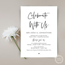 Celebre conosco, Preto, Casamento às Escuras