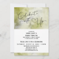 Celebre conosco Recepção de Aquarela em Tons Terro