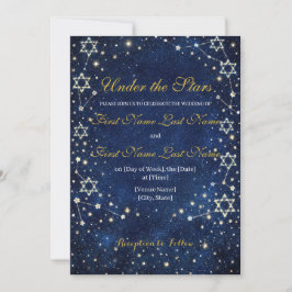 Convites Celestial Jewish Invitation