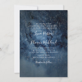 Convites Celestial Night Sky | Casamento Tradicional de Pra