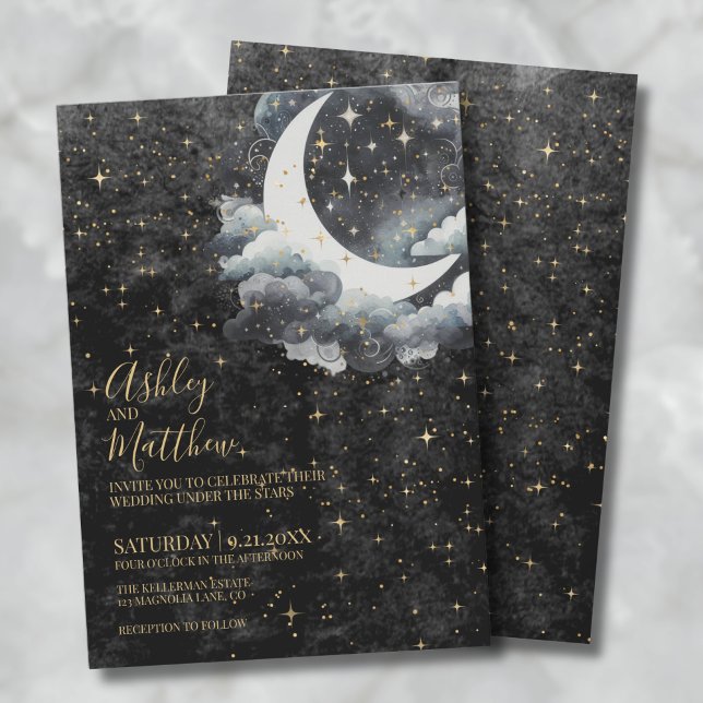 Convites Celestial Wedding (Celestial Wedding Invitation)