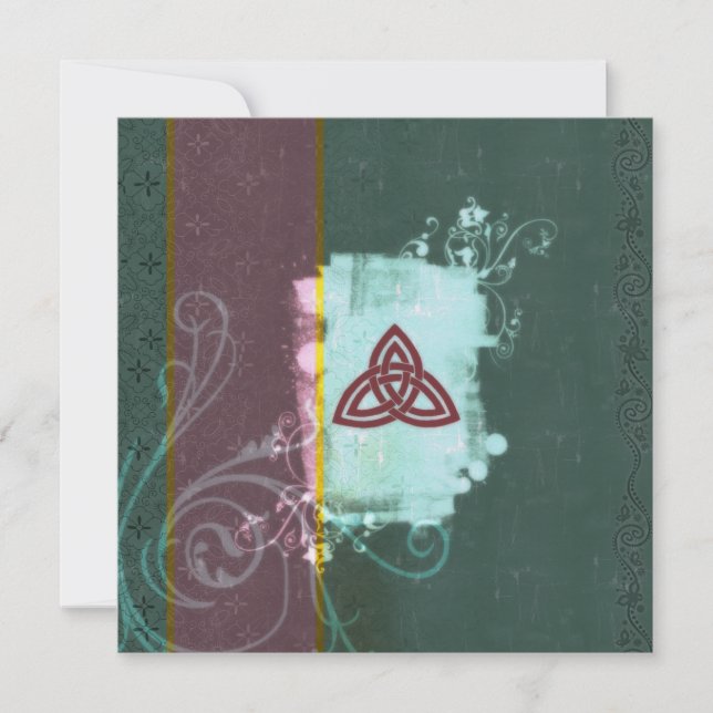Convites Céltico Triskel (Frente)