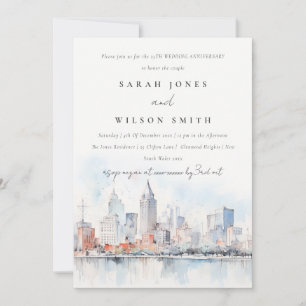 Convites Cena de Aniversário de Casamento em Detroit Michig