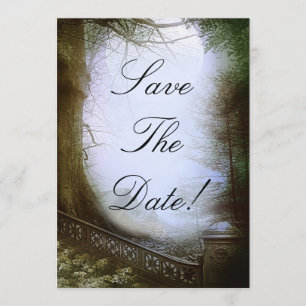 Convites Cena de Floresta Encantada Save The Date Casamento