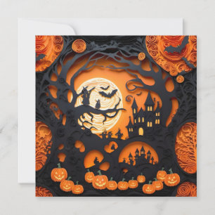 Convites Cena de Halloween de Papercut