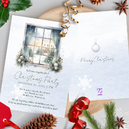 Convites Cena de inverno Cena de Água Pinheiros Árvore de N