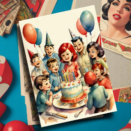 Convites Cena de Nascimento de Quadrinhos Engraçados com Aq