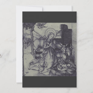 Convites Cena de Natividade Antiga og Jesus Cristo