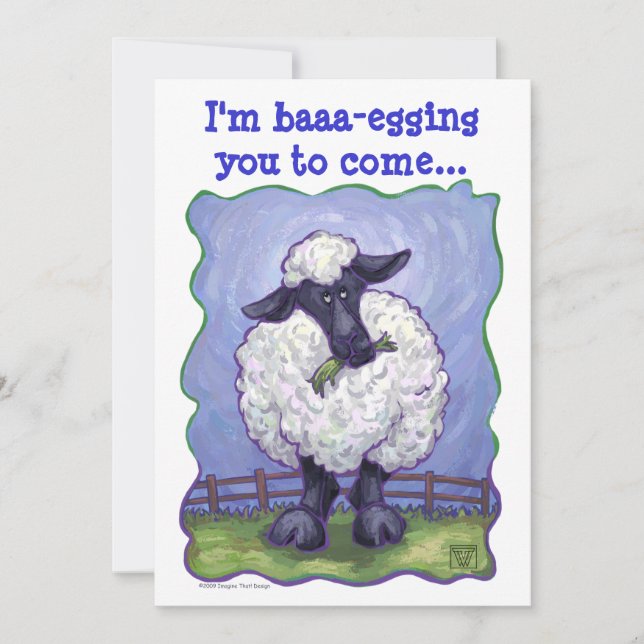 Convites Centro do partido dos carneiros (Frente)