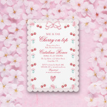 Cereja Doce No Vermelho Arco Rosa Superior