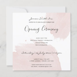 CONVITES CEREMÔNIA DE ABERTURA DO BRUXHSTROKE DE PINCO BRUT