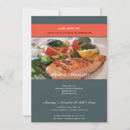 CONVITES CERIMÔNIA DE ABERTURA DA CINZA DE FOTO DA CHIC TRE