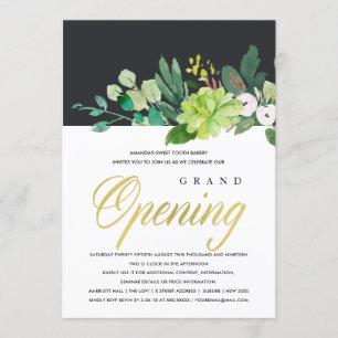 CONVITES CERIMÔNIA DE ABERTURA DA FOLIAGEM VERDE DE WATERC