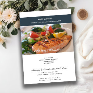 CONVITES CERIMÔNIA DE ABERTURA DA FOTO DE GRÃO DE FOTO CH