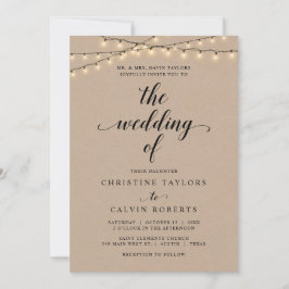 Convites Cerimônia de Casamento da Igreja, Hospedagem de Pa