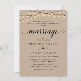 Convites Cerimônia de Casamento de Igreja, Hospedagem de Pa