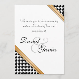 Convites Cerimônia de Compromisso de Delito Dotado de Convi