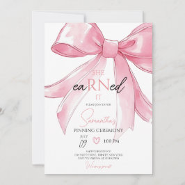 Convites Cerimônia de Condecoração de Enfermeira