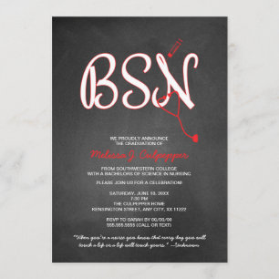 Convites Cerimônia de finalização da formatura de enferm