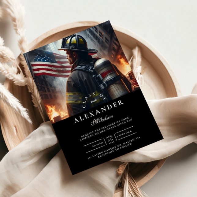 Convites Cerimônia de Formatura de Bombeiros (Criador carregado)